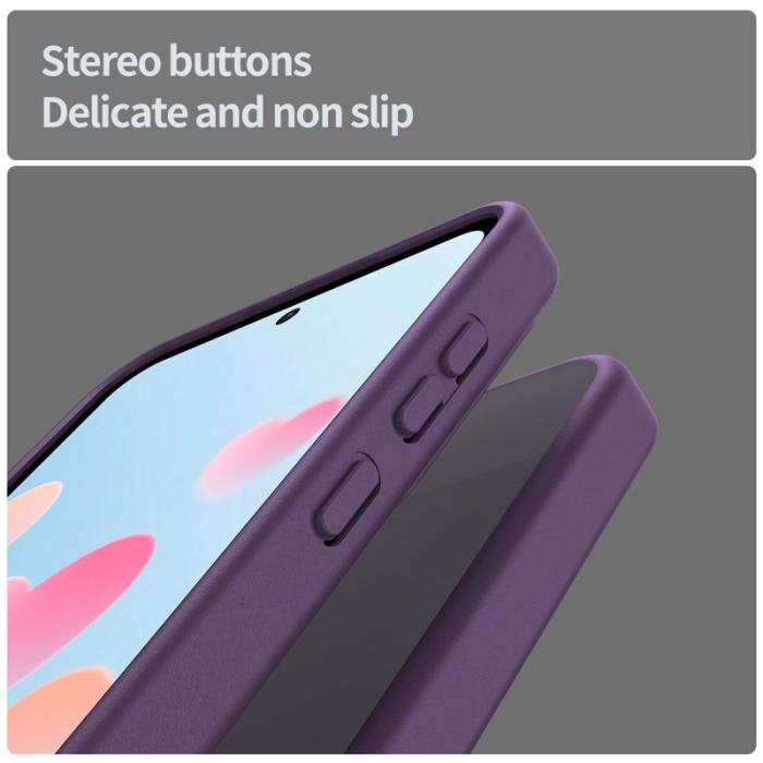 OEM - Samsung Galaxy A35 5G Skal TPU Matt Anti-Drop - Lila
