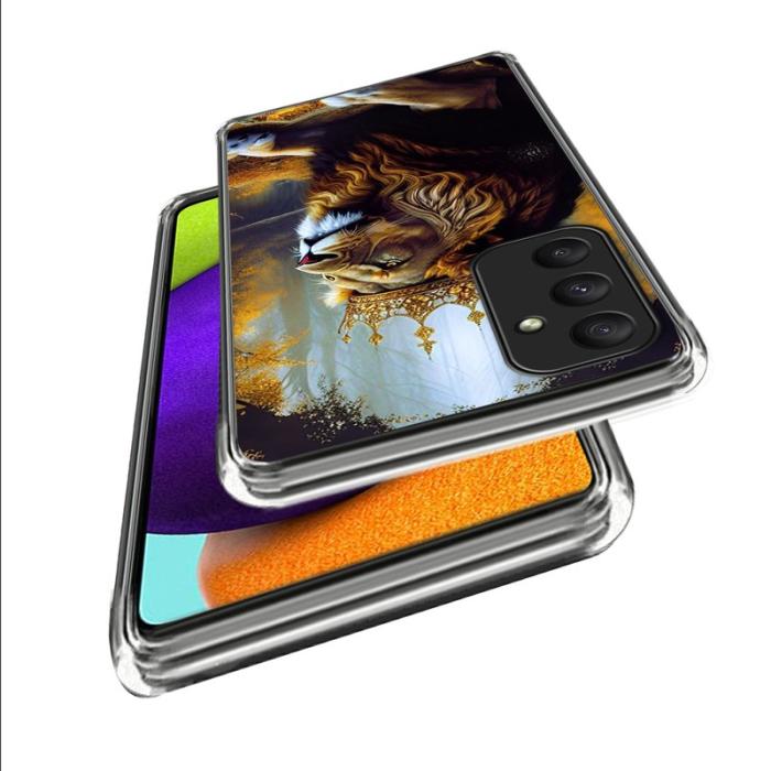 OEM - Samsung Galaxy A35 5G Skal TPU Mönstertryck - Lion King