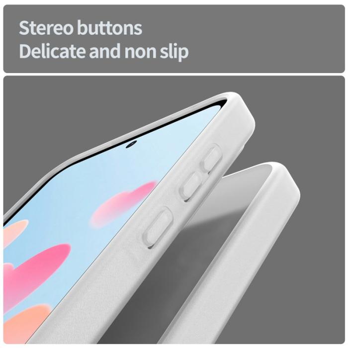 OEM - Samsung Galaxy A35 5G Skal TPU Plast - Matt Vit