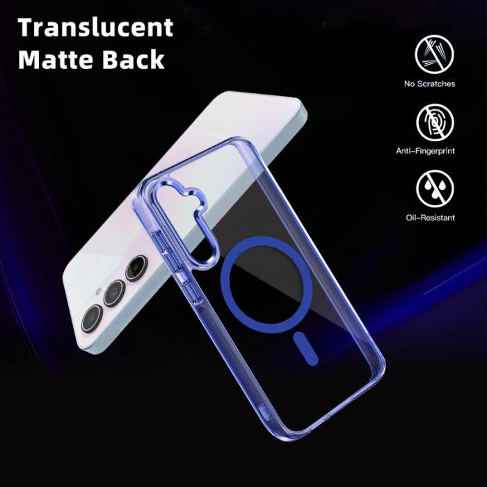 OEM - Samsung Galaxy A35 5G Skal TPU Ram Klar PC Baksida - Transparent