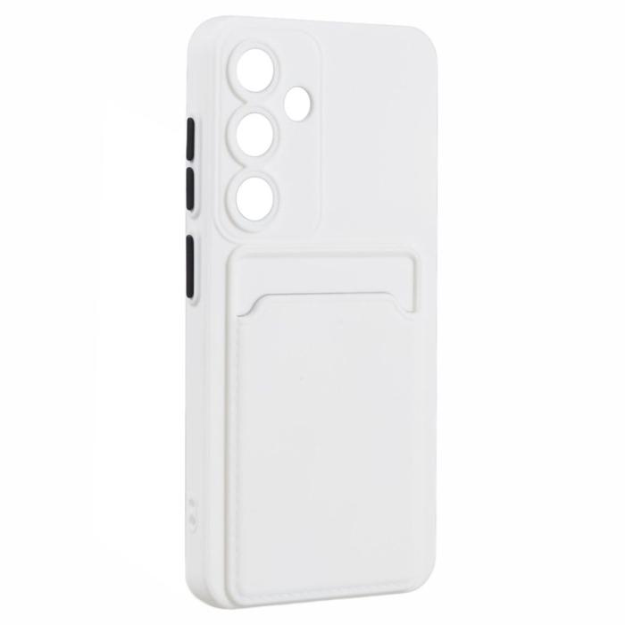 OEM - Samsung Galaxy A35 5G Skal TPU Skydd - Vit