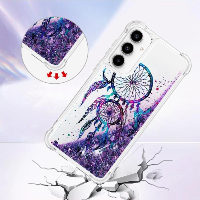 OEM - Samsung Galaxy A35 5G Skal TPU Snabbsand Mönstertryck - Vindklang