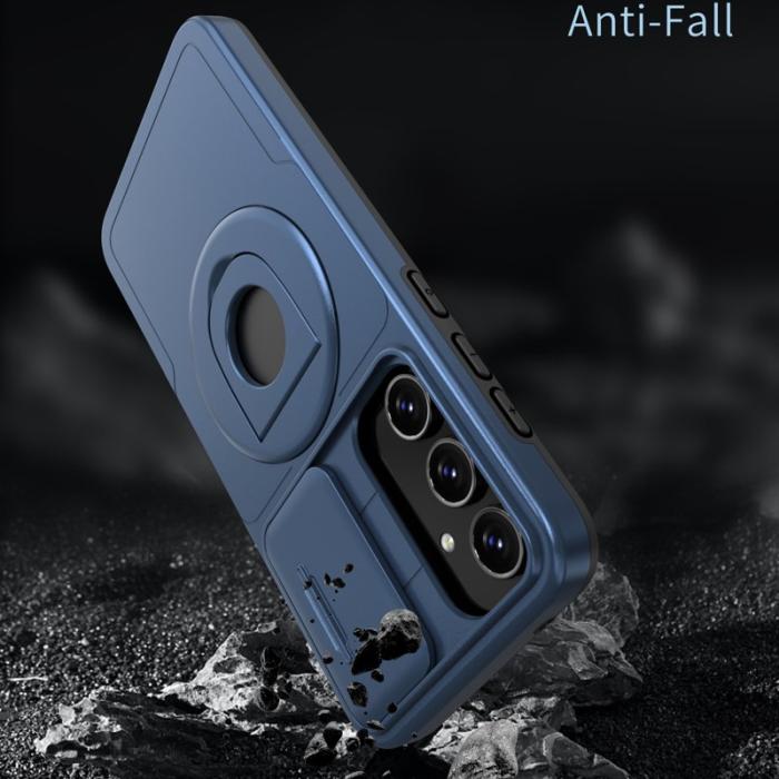 OEM - Samsung Galaxy A35 5G Skal TPU+PC Skydd - Blå