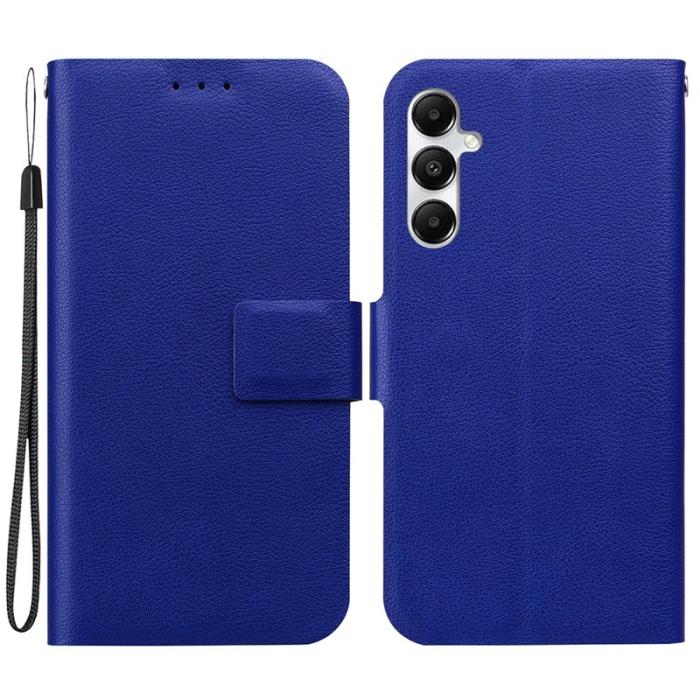 OEM - Samsung Galaxy A35 5G Skal Ultra-Tunn PU Läder + TPU - Blå