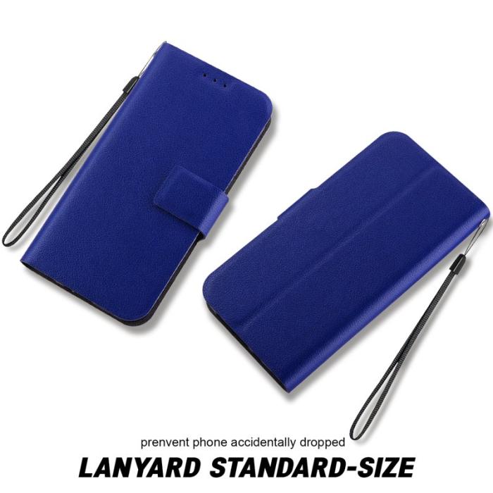 OEM - Samsung Galaxy A35 5G Skal Ultra-Tunn PU Läder + TPU - Blå