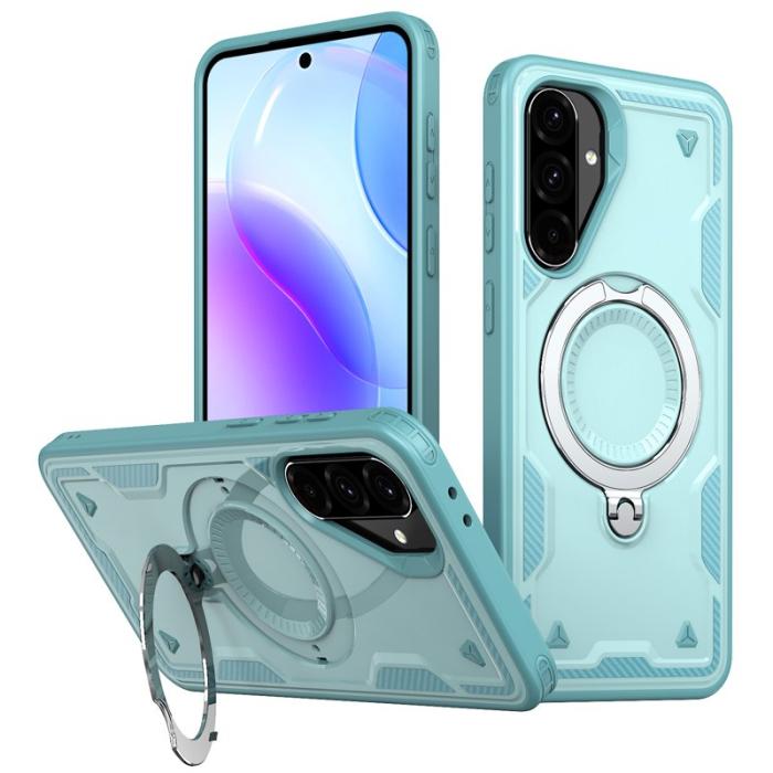 N/A - Samsung Galaxy A36 5G Skal Plast Militärskydd - Baby Blue