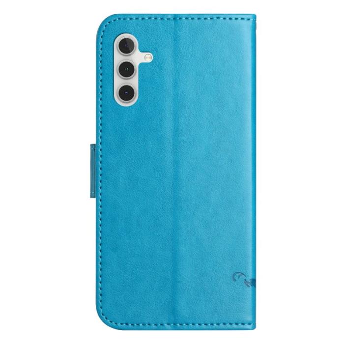 OEM - Samsung Galaxy A37 / A36 5G Fodral PU Läder - Blå