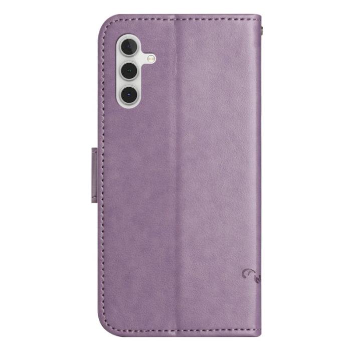 OEM - Samsung Galaxy A37 / A36 5G Fodral PU Läder - Lila