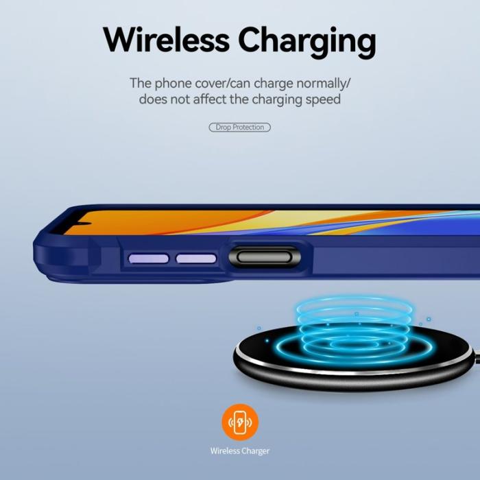 OEM - Samsung Galaxy A37 / A36 5G Mobilskal Plast - Blå