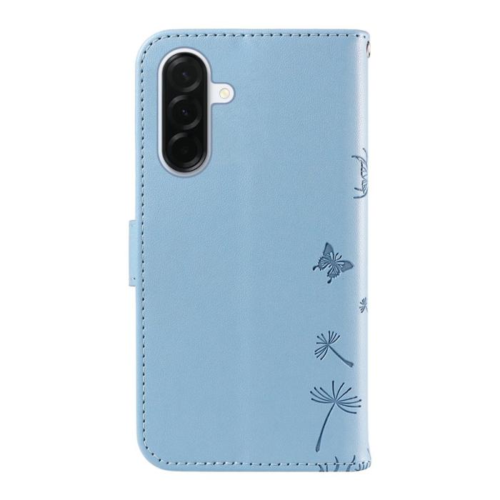 OEM - Samsung Galaxy A37 Plånboksfodral Konstläder - Sky Blue