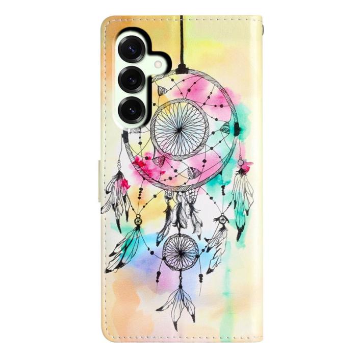 OEM - Samsung Galaxy A37 Plånboksfodral Konstläder Mönstertryck - Wind Chime