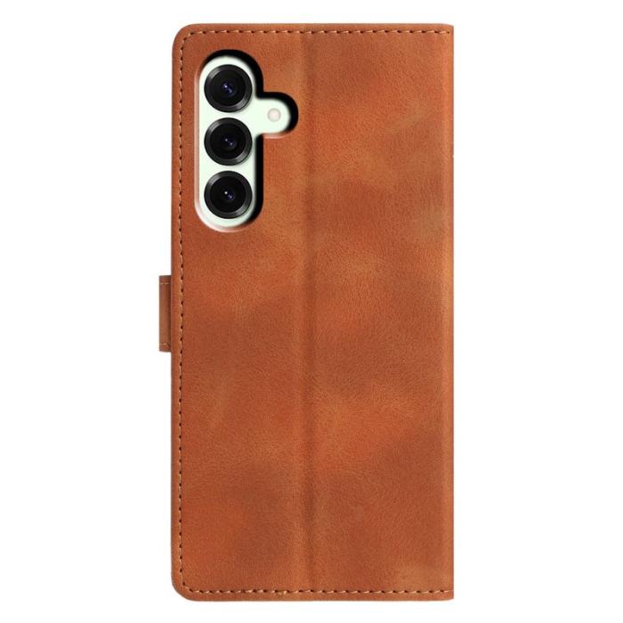 OEM - Samsung Galaxy A37 Plånboksfodral Konstläder - Brun