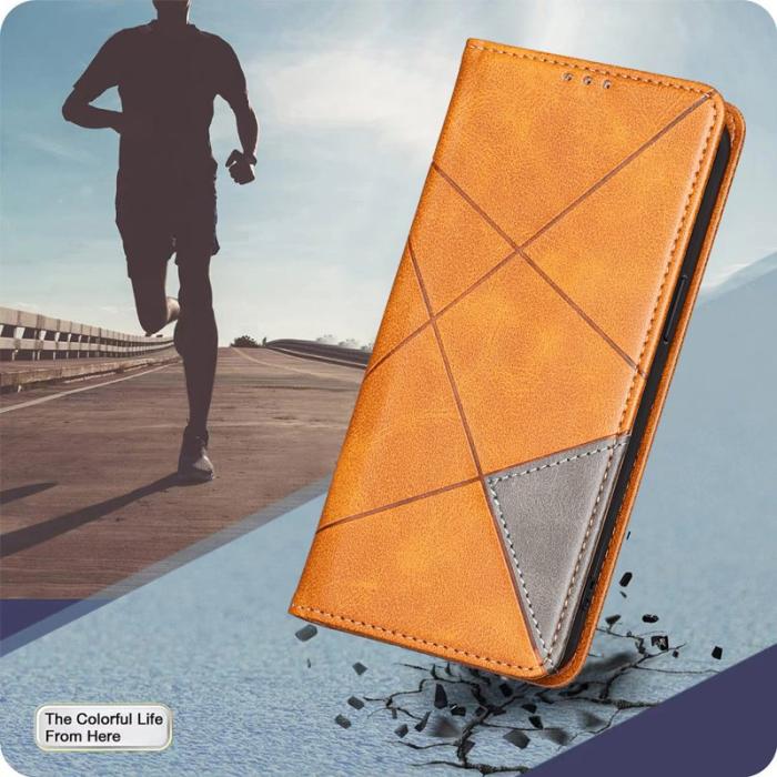 OEM - Samsung Galaxy A37 Fodral Konstläder - Gul