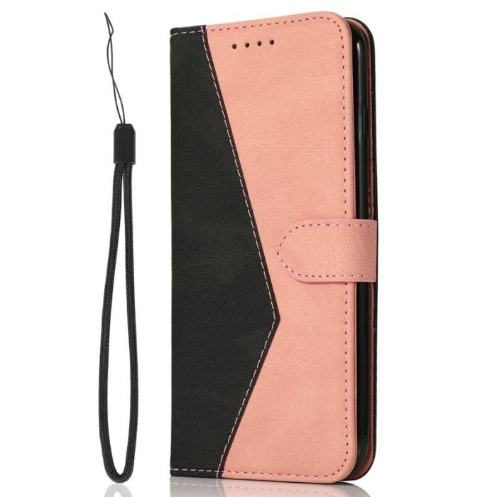 OEM - Samsung Galaxy A37 Plånboksfodral Konstläder - Svart/Roséguld