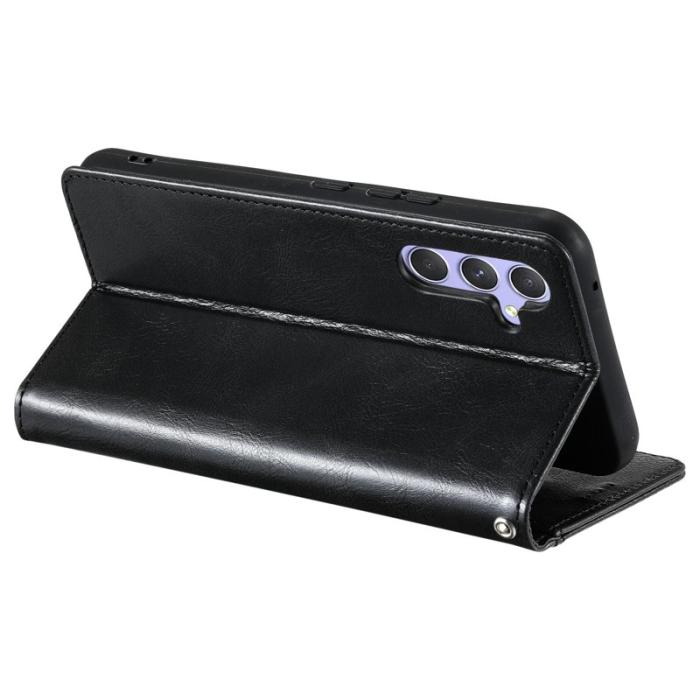 OEM - Samsung Galaxy A37 Fodral PU Läder Anti-Fall - Svart