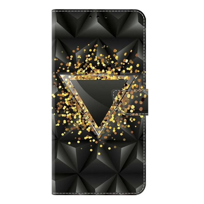 OEM - Samsung Galaxy A37 Fodral PU Läder Med Ställning - Rhombus