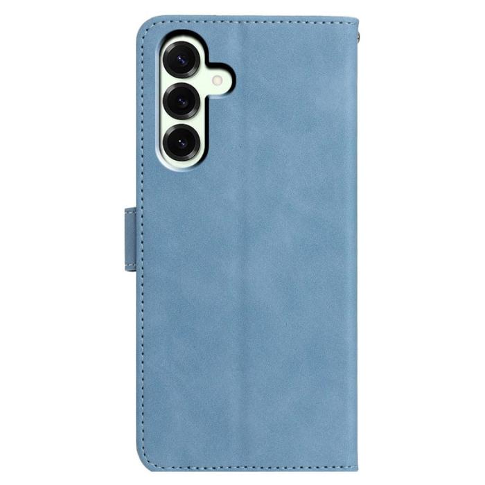 OEM - Samsung Galaxy A37 Plånboksfodral Konstläder Ställ Skydd - Ljusblå
