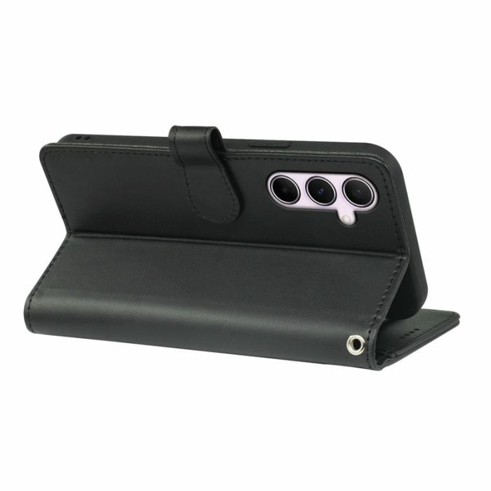 OEM - Samsung Galaxy A37 Fodral PU Läder Ställ - Svart