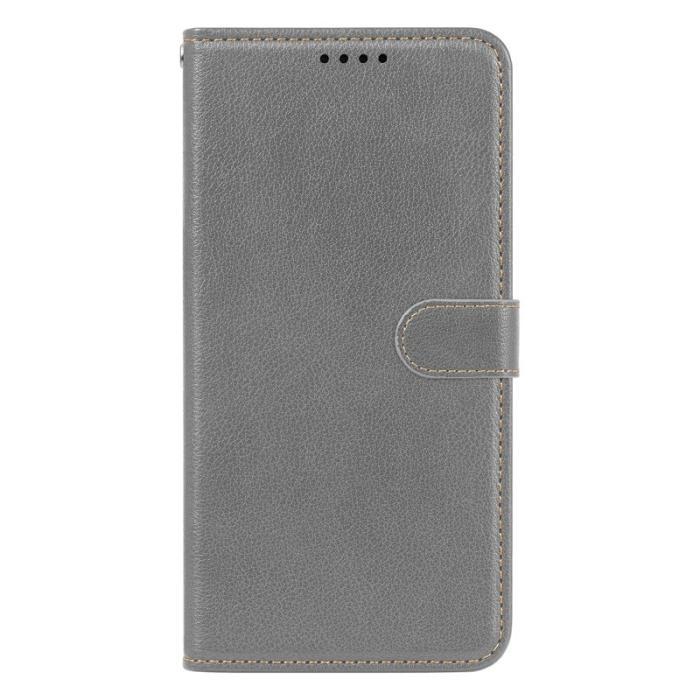 OEM - Samsung Galaxy A37 Fodral RFID Skydd Läder - Grå