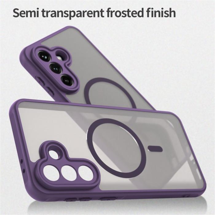 OEM - Samsung Galaxy A37 Skal Plast Anti Drop - Lila