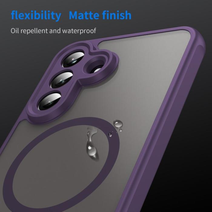 OEM - Samsung Galaxy A37 Skal Plast Anti Drop - Lila