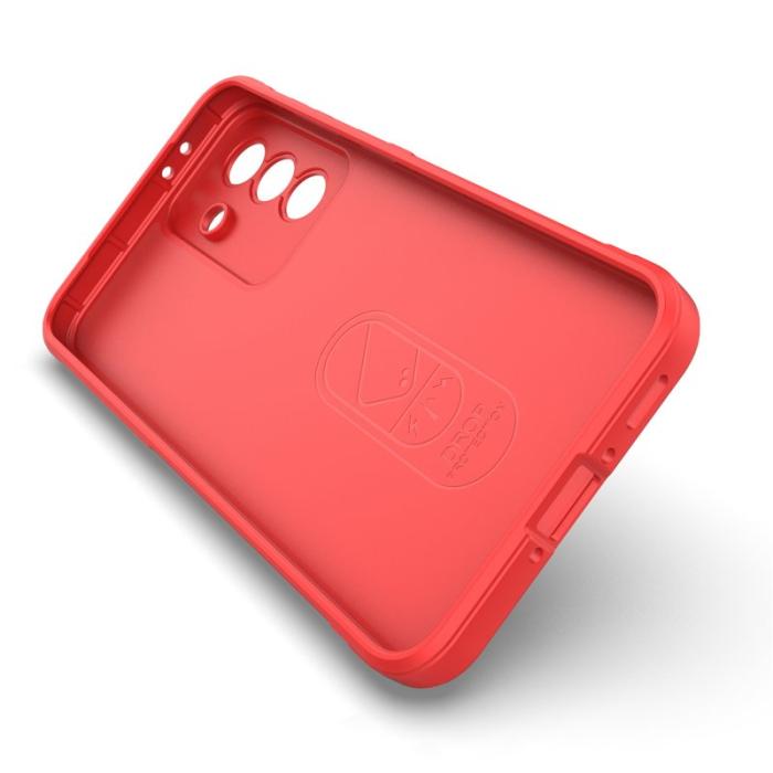 OEM - Samsung Galaxy A37 Skal Plast Anti-Drop Skydd - Röd