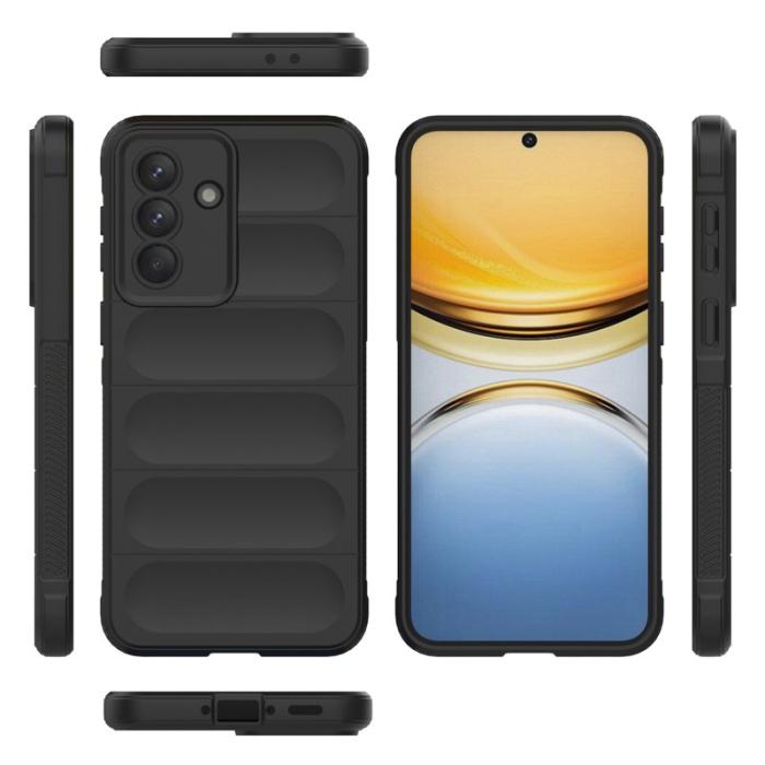 OEM - Samsung Galaxy A37 Skal Plast Anti-Drop Skydd - Svart