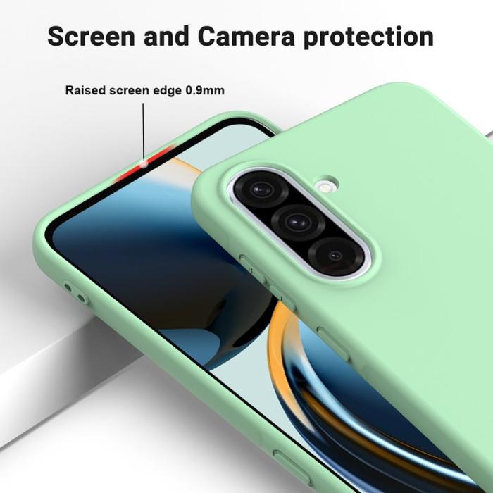 OEM - Mobilskal till Samsung Galaxy A37 Silikon - Grön