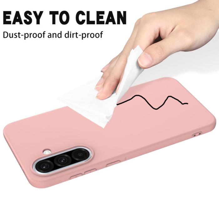 OEM - Samsung Galaxy A37 Skal Silikon - Rosa