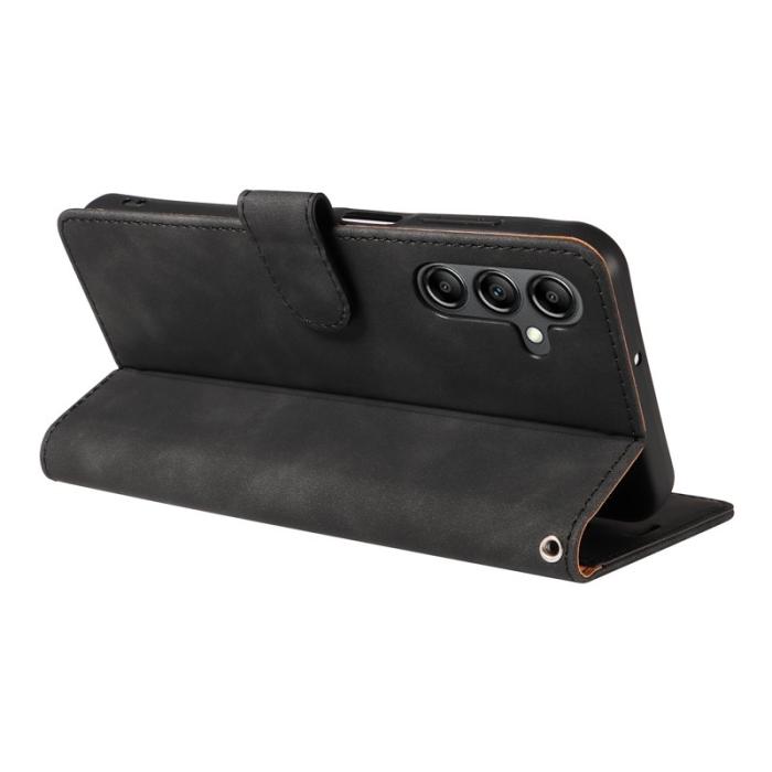 OEM - Samsung Galaxy A55 5G Plånboksfodral Konstläder RFID Skydd - Svart