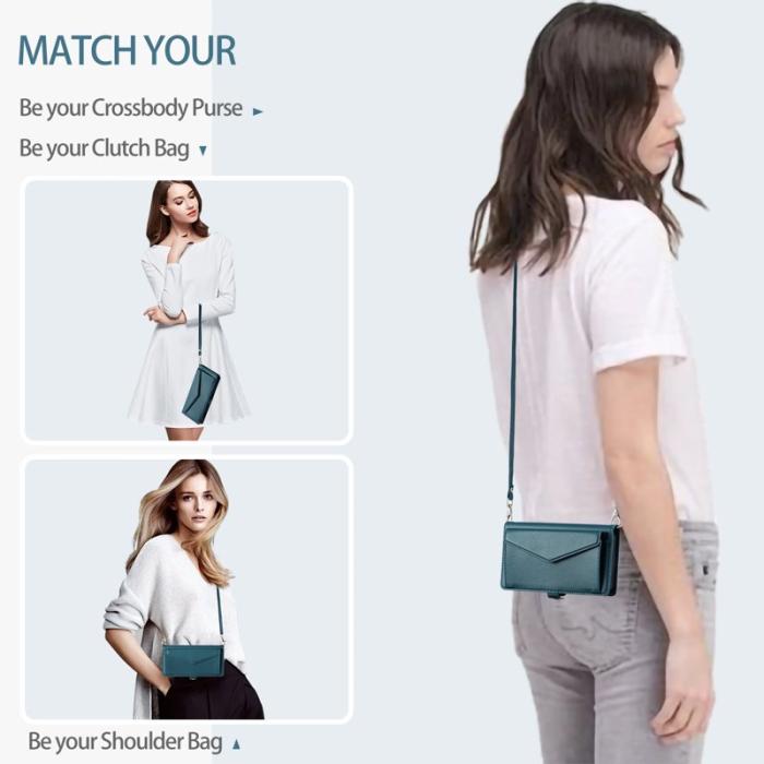 OEM - Samsung Galaxy A55 5G Plånboksfodral Konstläder Ställ - Grön