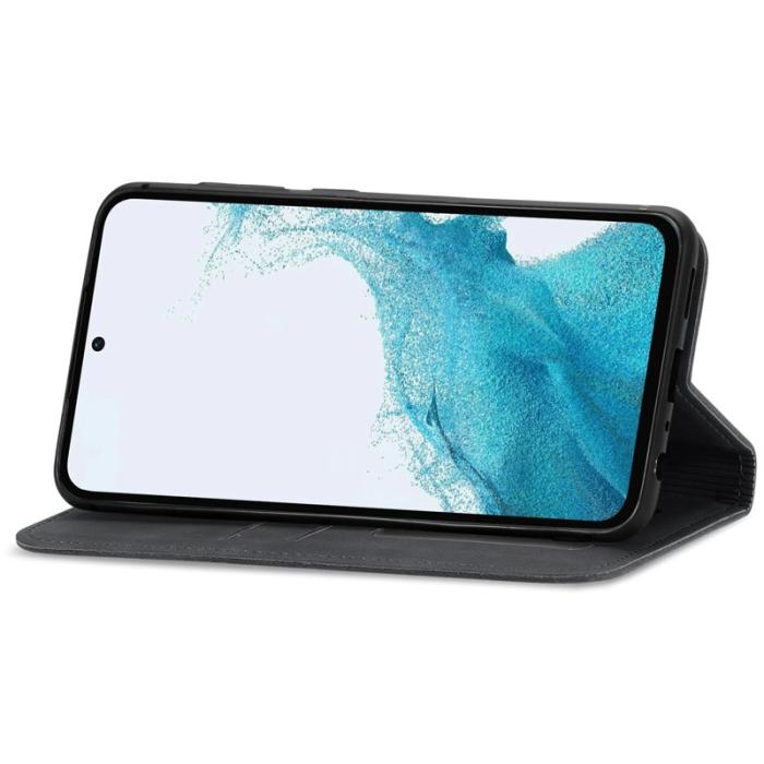 OEM - Samsung Galaxy A55 5G Plånboksfodral Flip Konstläder - Svart