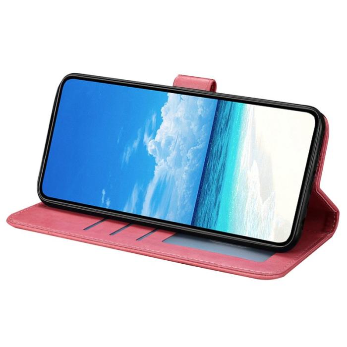 OEM - Samsung Galaxy A55 5G Plånboksfodral Flip Konstläder - Rosa