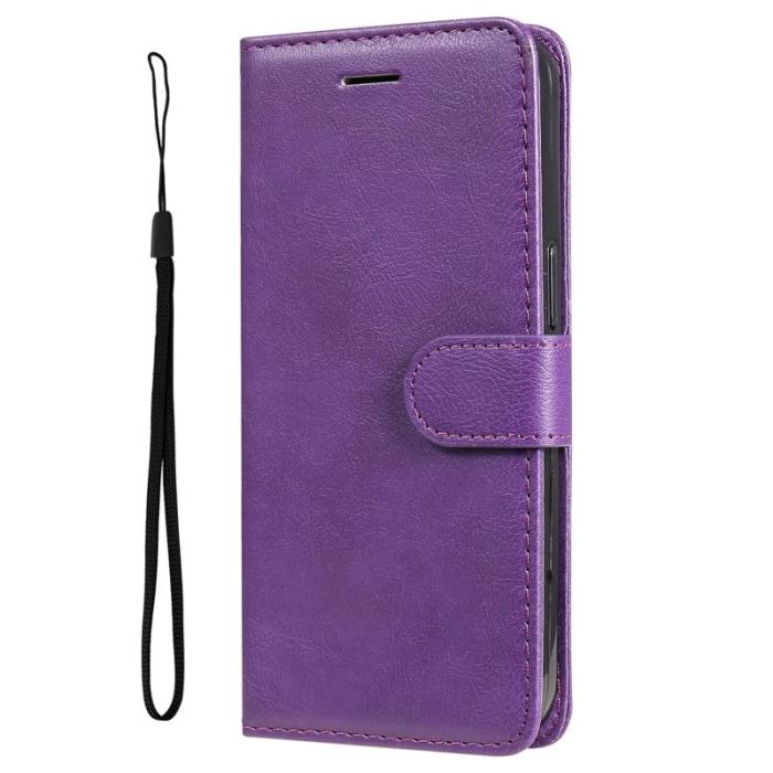 OEM - Samsung Galaxy A55 5G Plånboksfodral Konstläder - Lila