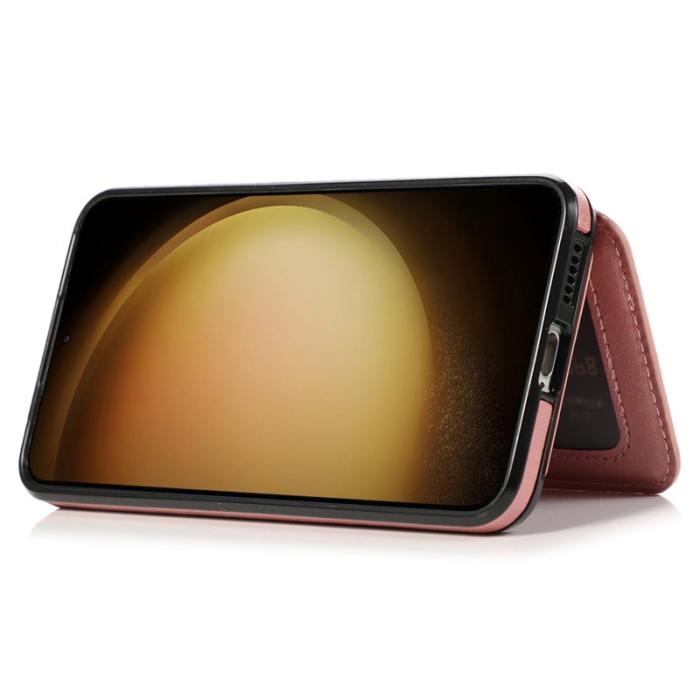 OEM - Samsung Galaxy A55 5G Fodral Plånbok KonstLäder - Roséguld