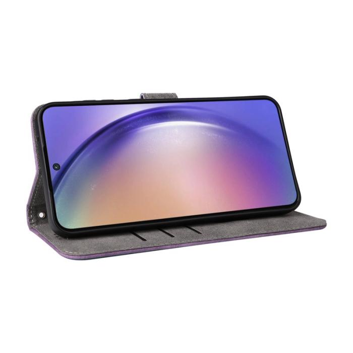 OEM - Samsung Galaxy A55 5G Stötsäkert Mobilskal RFID-Skydd - Lila