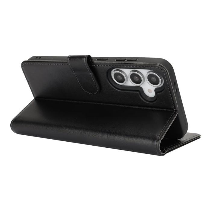 OEM - Samsung Galaxy A55 5G Plånboksfodral Stöttåligt Konstläder - Svart