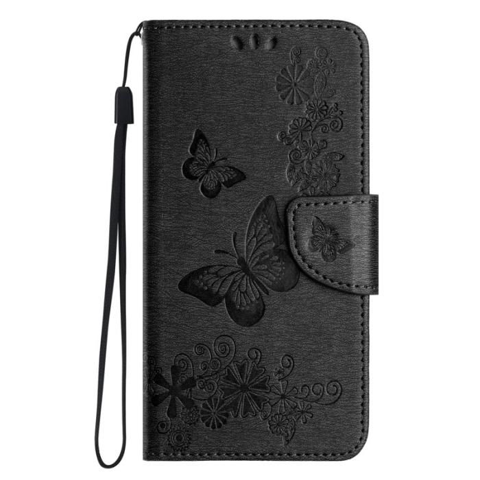 OEM - Samsung Galaxy A55 5G Plånboksfodral Konstläder Flip - Svart