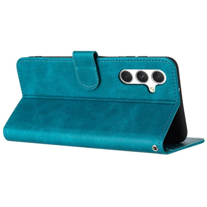 OEM - Samsung Galaxy A55 5G Plånboksfodral Konstläder - Grön