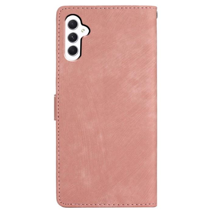 OEM - Samsung Galaxy A55 5G Plånboksfodral Konstläder - Roséguld