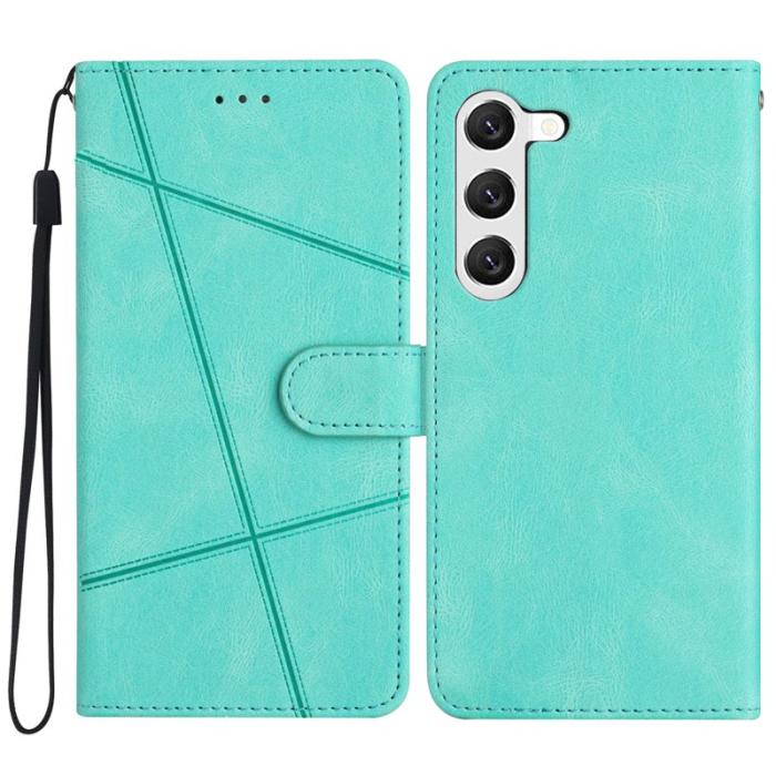 OEM - Samsung Galaxy A55 5G Skal Äkta Läder Crazy Horse - Grön