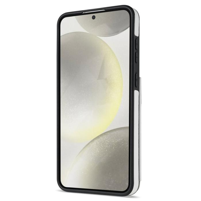 OEM - Samsung Galaxy A55 5G Skal Äkta Läder + TPU - Beige