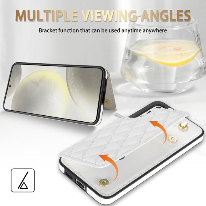 OEM - Samsung Galaxy A55 5G Skal Äkta Läder + TPU - Beige