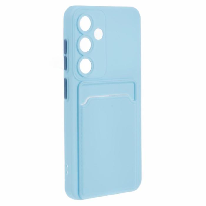 OEM - Samsung Galaxy A55 5G Skal Anti-rep Soft TPU - Ljusblå