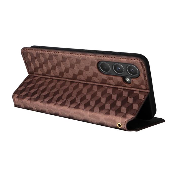 OEM - Samsung Galaxy A55 5G Skal Anti-Scratch Magnetisk - Brun