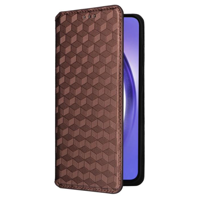 OEM - Samsung Galaxy A55 5G Skal Anti-Scratch Magnetisk - Brun