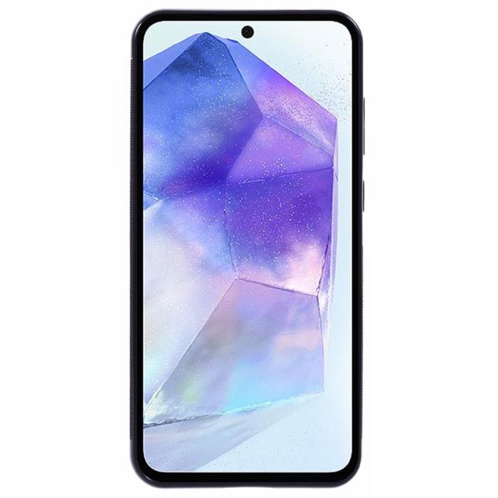 OEM - Samsung Galaxy A55 5G Skal Avtagbart Äkta Läder + TPU - Brun