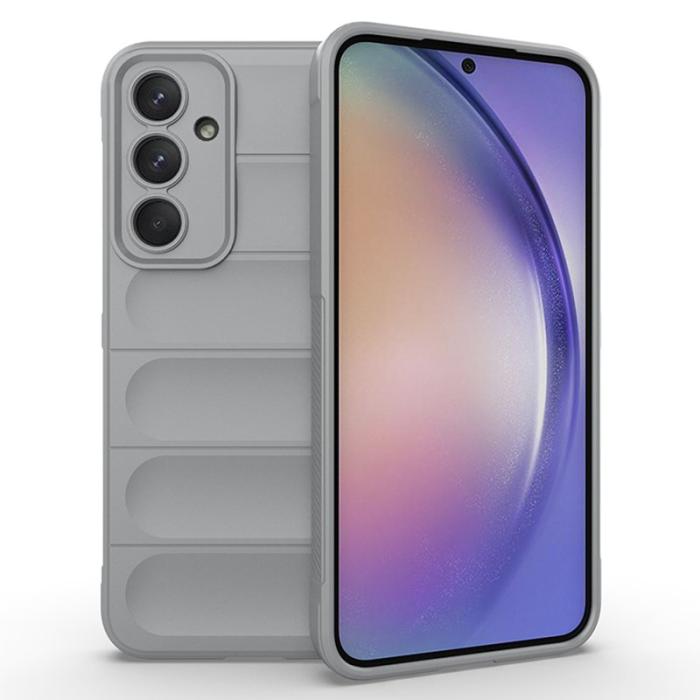 OEM - Samsung Galaxy A55 5G Skal Drop-skydd TPU - Ljusgrå