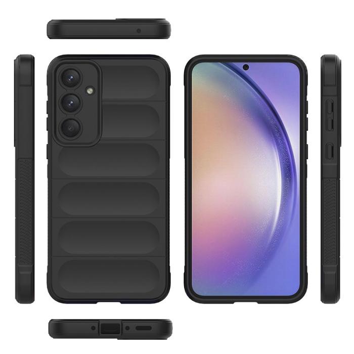 OEM - Samsung Galaxy A55 5G Skal Drop-skydd TPU - Ljusgrå