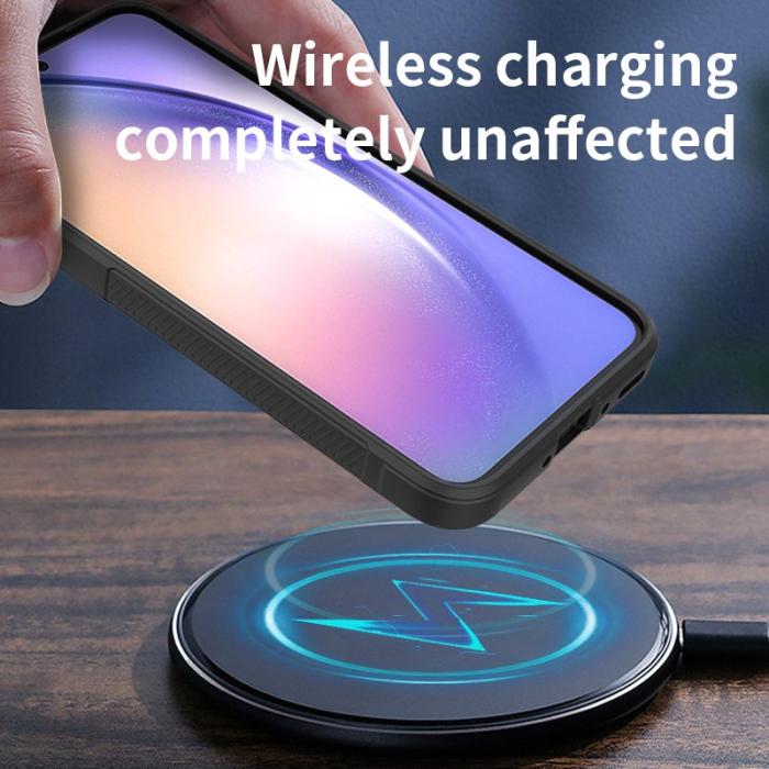 OEM - Samsung Galaxy A55 5G Skal Drop-skydd TPU - Ljusgrå